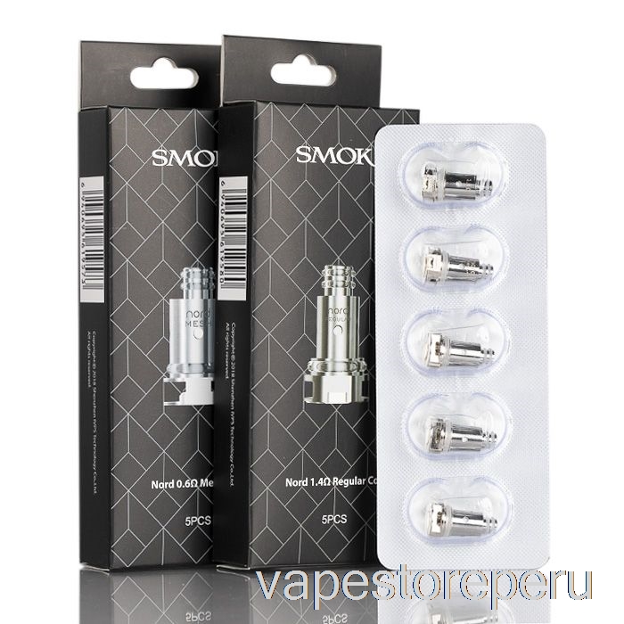 Vape Sin Nicotina Peru Smok Nord Bobinas De Repuesto 1.4ohm Nord Bobinas De Cerámica